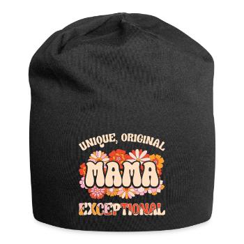 Mère Unique Originale Exceptionnelle Maman - Bonnet en jersey - noir - Devant