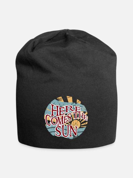 here come to the sun - Jersey-Beanie - Schwarz