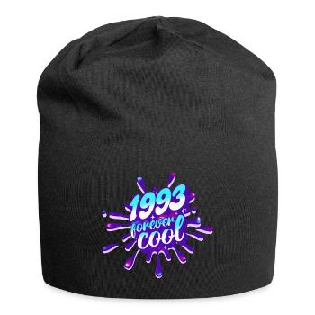 Cooles Jahr 1993 Jubiläum 30 Jahre - Jersey-Beanie - Schwarz - Vorne