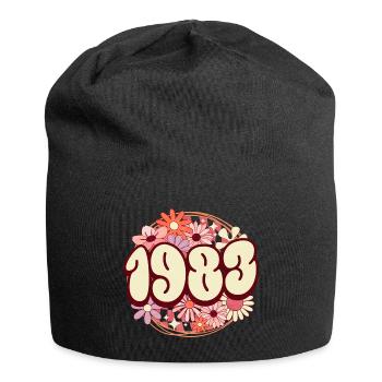 Geburtstagsfeier Frau 1983 40-jähriges Jubiläum - Jersey-Beanie - Schwarz - Vorne