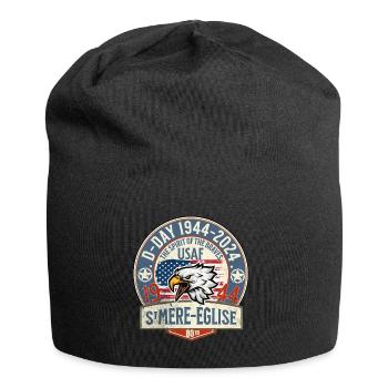D DAY 1944 2024 St Mère Eglise Airborne 2 - Jersey Beanie - black - Front