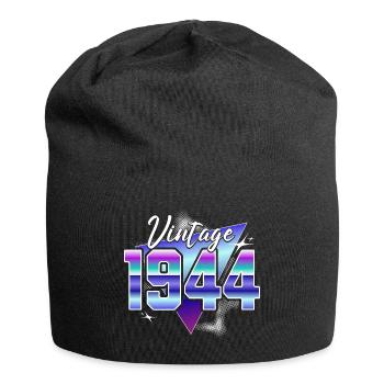 Retro 80 Jahre 1944 - Jersey-Beanie - Schwarz - Vorne