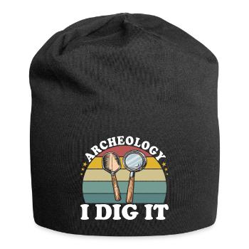 Fan Archaeology Humor Archaeologist - Jersey Beanie - black - Front