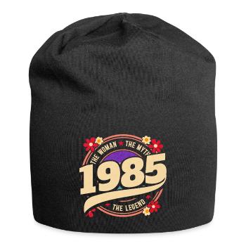 Millésime 1985 Légende 40 Ans Anniversaire Femme - Bonnet en jersey - noir - Devant