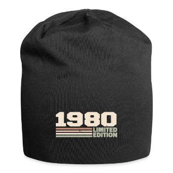 1980 Cadeau Anniversaire 1980 édition limitée 1980 - Bonnet en jersey - noir - Devant