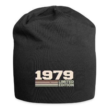 1979 Jubiläumsgeschenk 1979 Limitierte Auflage 1979 - Jersey-Beanie - Schwarz - Vorne