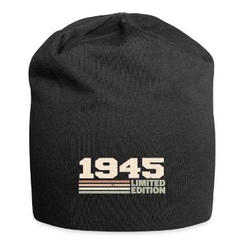 1945 Cadeau Anniversaire 1945 édition limitée 1945 - Bonnet en jersey - noir - Devant