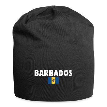 Barbade Barbade Drapeau Barbadien - Bonnet en jersey - noir - Devant