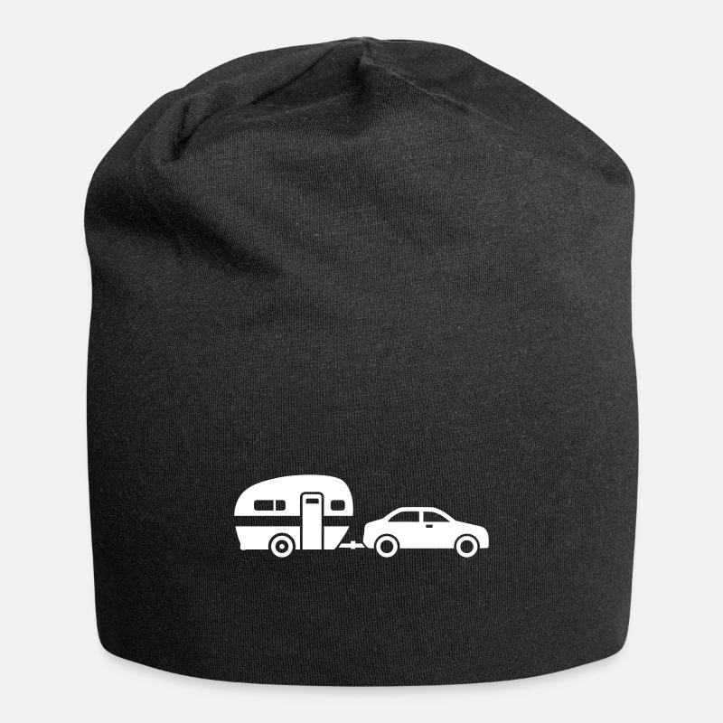 Caravan - Jersey Beanie - black