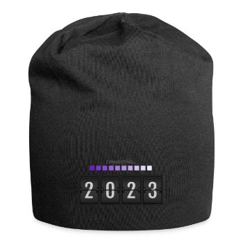 2023 Connecting New Year New Year Design vauART - Jersey Beanie - black - Front