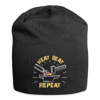 Blacksmith | Farrier - Jersey Beanie - black - Front