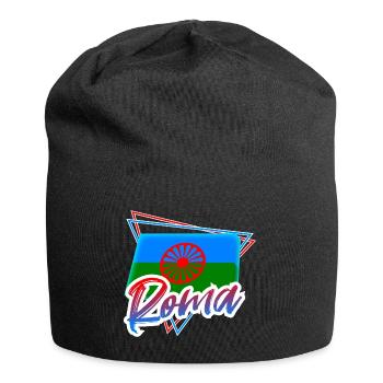 Roma - Jersey-Beanie - Schwarz - Vorne