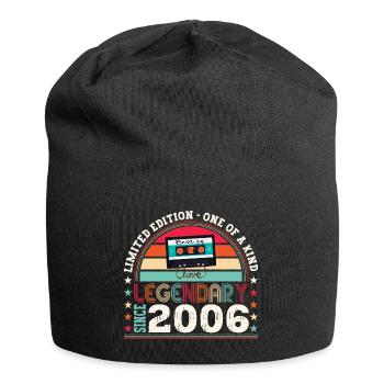 Legendary 2006 16th Birthday Gift Men - Fun - Jersey Beanie - black - Front