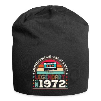 Legendary 1972 50th Birthday Gift Men - Fun - Jersey Beanie - black - Front