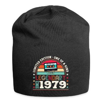 Legendary 1979 43rd Birthday Gift Men - Fun - Jersey Beanie - black - Front