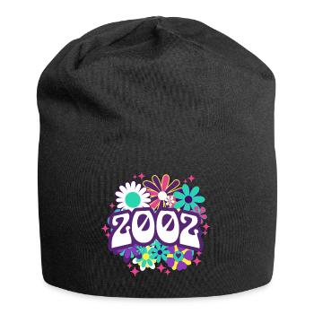 Frauengeburtstag 2002 20-jähriges Jubiläum - Jersey-Beanie - Schwarz - Vorne