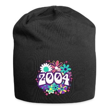 Birthday Party Woman 2004 18 years anniversary - Jersey Beanie - black - Front