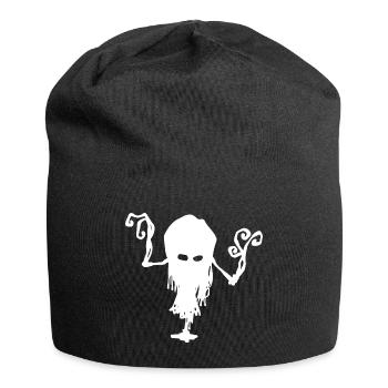 Kreatur der Schatten - Halloween - Jersey-Beanie - Schwarz - Vorne