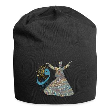 derwisch e 201 - Jersey-Beanie - Schwarz - Vorne