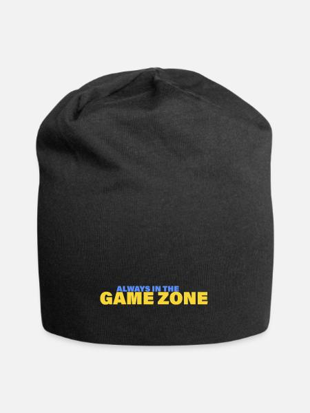 GAME ZONE - Jersey-Beanie - Schwarz