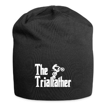Motorcycle Trial The Trialfather - Jersey Beanie - black - Front