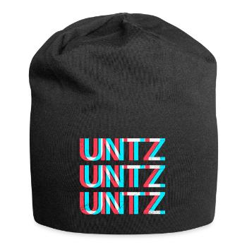 Untz Untz Techno Rave Club Electro Music Raver - Bonnet en jersey - noir - Devant