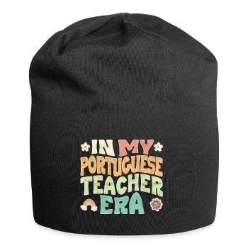 in my portuguese teacher era - Jersey-Beanie - Schwarz - Vorne