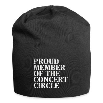 Proud Member of the Concert Circle - Jersey Beanie - black - Front