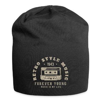 Rétro 1943 Cadeau D'anniversaire 1943 vintage 1943 - Bonnet en jersey - noir - Devant