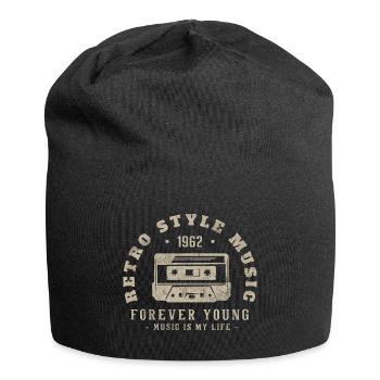 Retro 1962 Geburtstagsgeschenk 1962 Jahrgang 1962 - Jersey-Beanie - Schwarz - Vorne