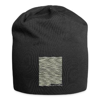 the sea is calling - Jersey Beanie - black - Front