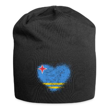 Aruba - Jersey-Beanie - Schwarz - Vorne