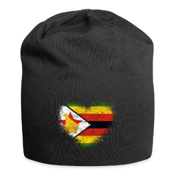 Zimbabwe - Bonnet en jersey - noir - Devant