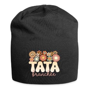 Tante Merveilleuse Tata Formidable Tata Branchée - Bonnet en jersey - noir - Devant