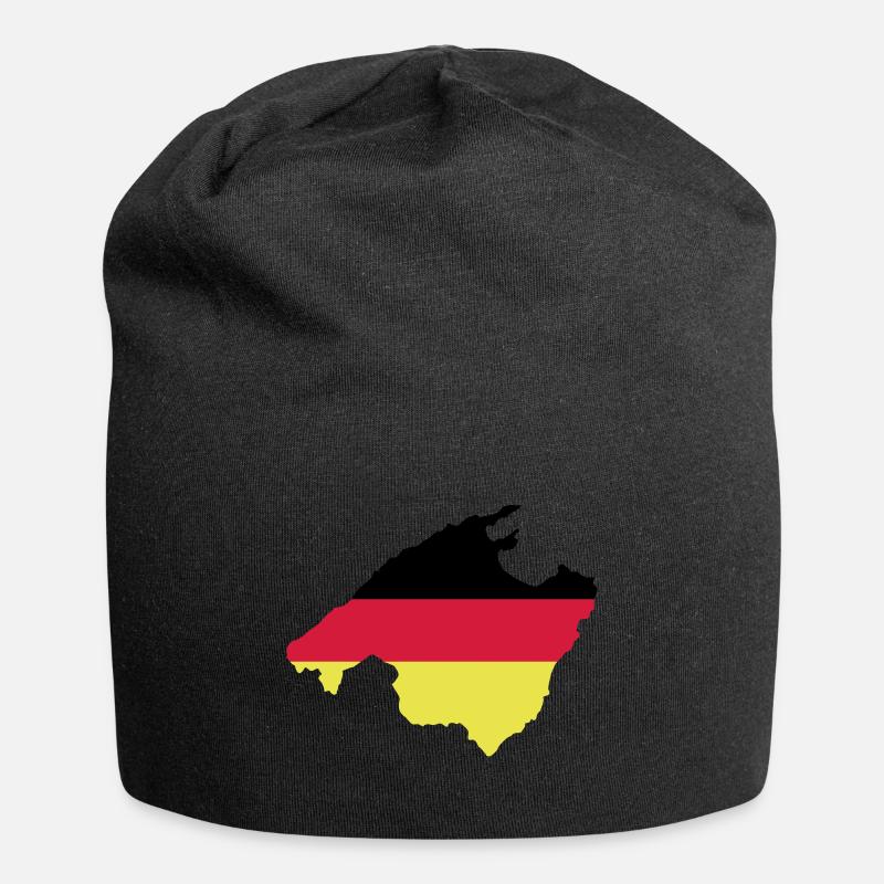 Mallorca - Jersey-Beanie - Schwarz