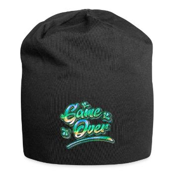 Game Over Graffiti - Bonnet en jersey - noir - Devant