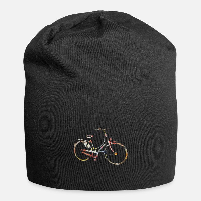 Vélo rétro - Bonnet en jersey - noir