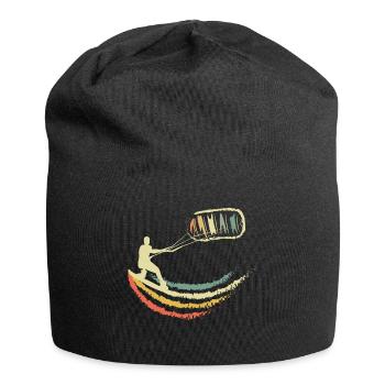 kitesurfing - Bonnet en jersey - noir - Devant