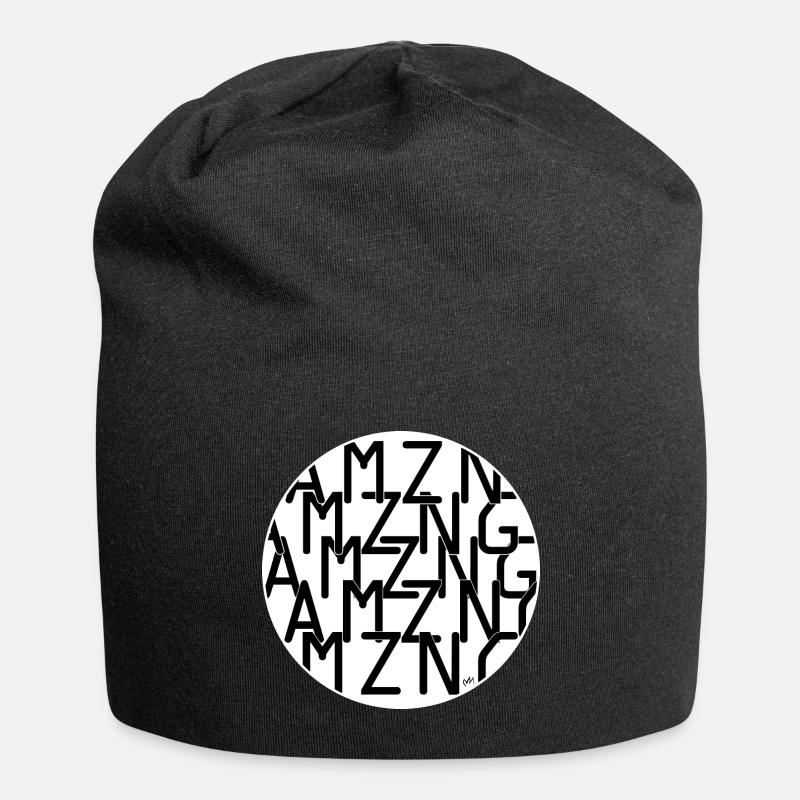 AMAZING - Jersey Beanie - black