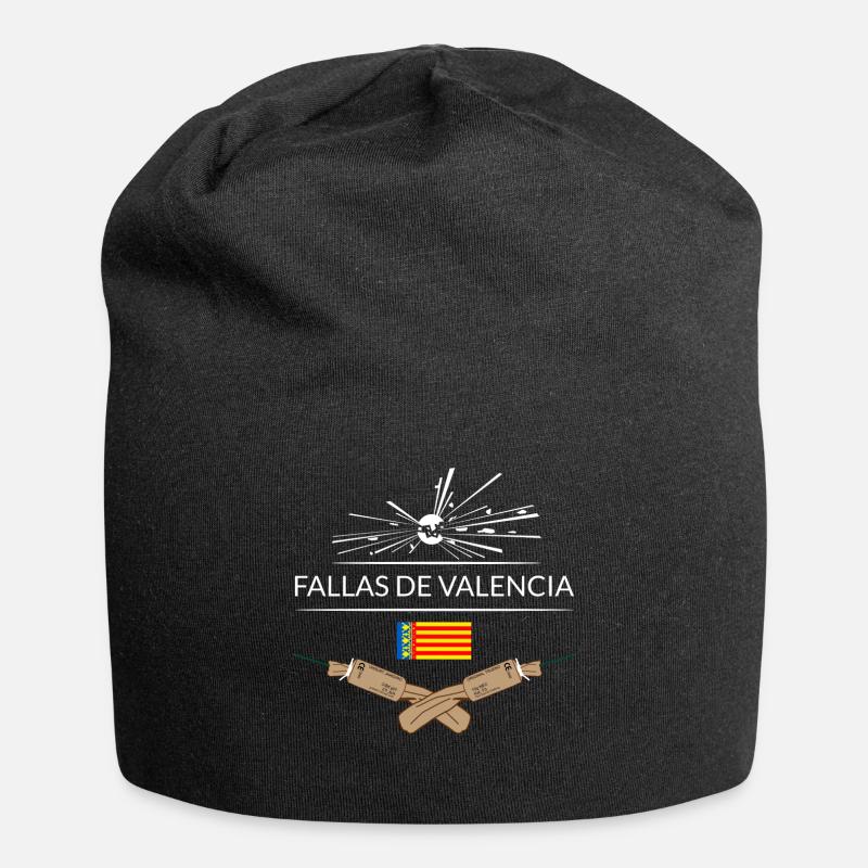 Pyro fireworks Fallas de Valencia Truenos - Jersey Beanie - black