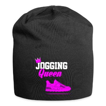Jogging Running Runner Funny Sayings Gift 7 - Bonnet en jersey - noir - Devant