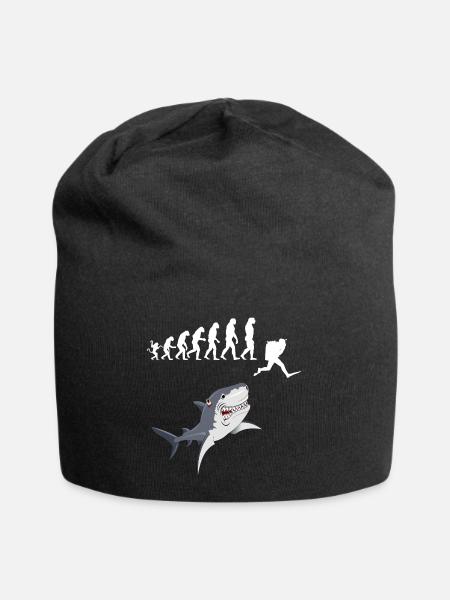 ÉVOLUTION DE LA PLONGÉE - Bonnet en jersey - noir