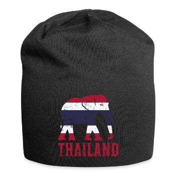 Thailand - Jersey-Beanie - Schwarz - Vorne