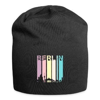 Berlin - Bonnet en jersey - noir - Devant