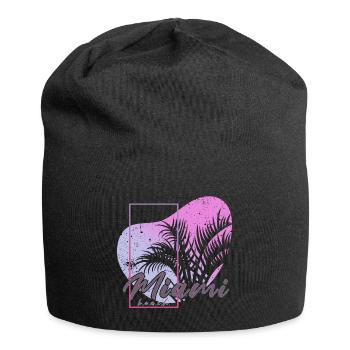 Miami Beach - Bonnet en jersey - noir - Devant