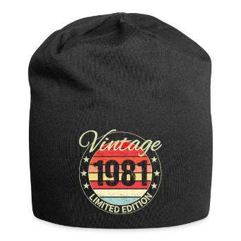 Vintage 1981 - Édition limitée - Bonnet en jersey - noir - Devant