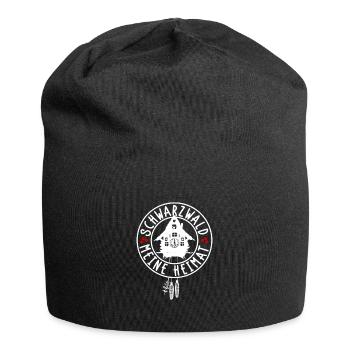 Meine Heimat Schwarzwald - Jersey-Beanie - Schwarz - Vorne