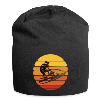 Jet Ski Design TShirt - Jersey-Beanie - Schwarz - Vorne