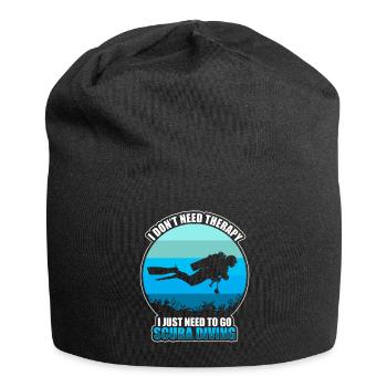 Tauchen Meer Korallen - Jersey-Beanie - Schwarz - Vorne