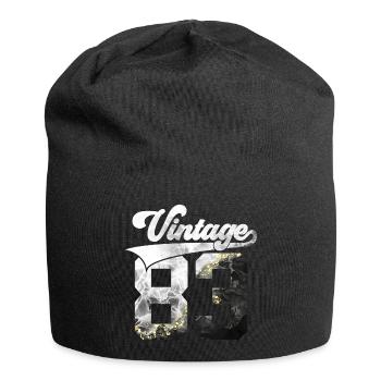 43RD BIRTHDAY VINTAGE 1983 - Jersey Beanie - black - Front
